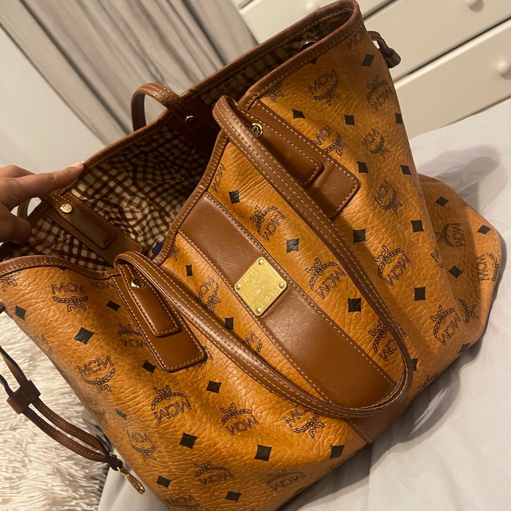 MCM Liz reversible Tote